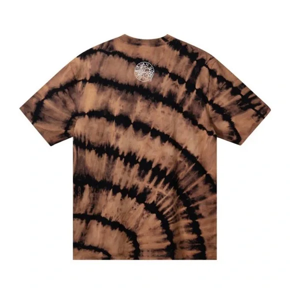 Stüssy x Dries Van Noten Bandana Tee Shirt Camel - Picture 2 of 2
